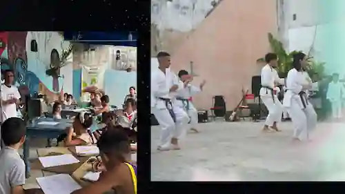 Estudio y artes marciales